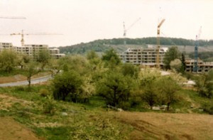 Baugebiet Mainzer Straße im April 1981